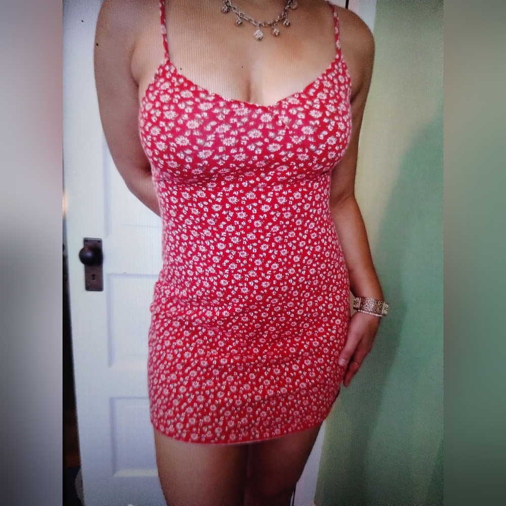 Little Red Hollister Sundress